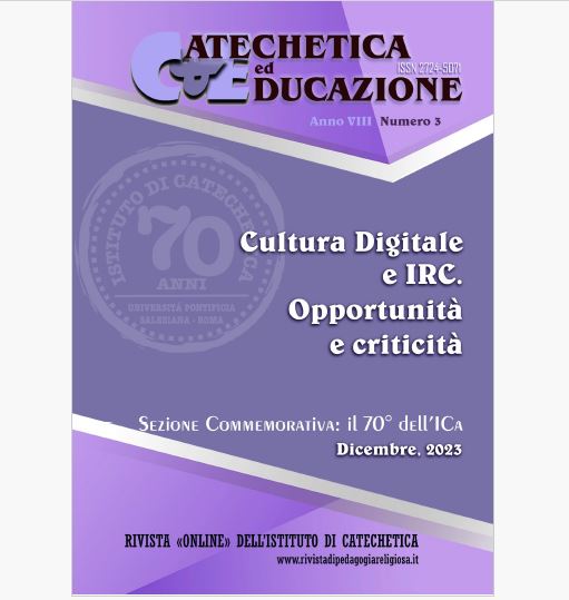“Cultura Digitale e IRC. Opportunità e criticità” il nuovo numero della rivista «CATECHETICA ED EDUCAZIONE»